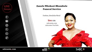 Zanele MbokaziNkambule funeral service [upl. by Kai10]