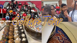 Come with me to Savannah State University college tour Vlog 💙🧡🤍 [upl. by Limaj]