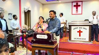 MAINE DHUNDA YE SARA JAHAN  TEJLI CHURCH LIVE WORSHIP  BR GOUTEM KUMAR [upl. by Barraza]