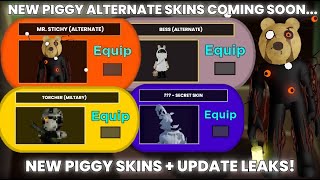 NEW PIGGY SKINS COMING SOON  HUGE LEAKS FOR UPDATESPiggy News [upl. by Brian]