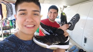 Flea Market Finds 13  Air Jordan 11 Lebron 11 Jordans FT JOSEEEEH LegitLooksForLife [upl. by Nnaeed]