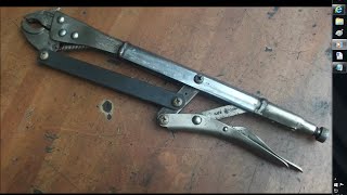 Forging Tongs Vice Grip Based [upl. by Nelleoj]