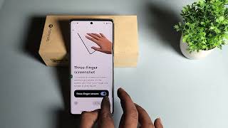 How to take three finger screenshot Moto Edge 50 Neo 5G  Moto me three finger screenshot kaise le [upl. by Enelhtak41]