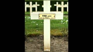 Cimetière militaire français de Lobbes HD [upl. by Acirdna747]