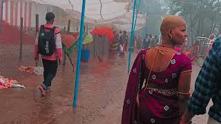 Wife and Husband after Headshave walking  mottai [upl. by Lapointe]