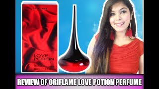 Review of Oriflame Love Potion Perfume [upl. by Akkeber]