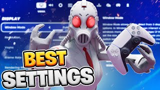 NEW Best Controller Settings  Sensitivity For Fortnite Chapter 2 PS4PS5XBOXPC [upl. by Htebsle]