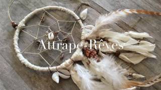 DIY  tutoriel attrape rêve bohémien  latelier des perles [upl. by Irina]