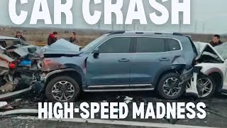 HighSpeed Madness Shocking RealLife Car Crash Compilation  EP60 dashcam [upl. by Zalucki14]