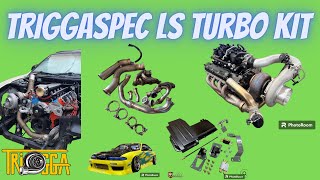 Boosted 240SX S13S14S15 Dreams TriggaSpec LS Turbo Kit Overview and Install [upl. by Nemhauser]