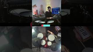 Hi Snare shortsvideo drums drummer drumming tutorial snare cool alesisdrums nice [upl. by Wilone]