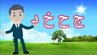 Alifun Baa taun saa song  Arabic Alphabet for kids  ARABIC SONG lyrics [upl. by Nnalyrehs110]