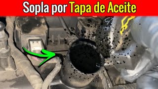 ¿Qué Pasa Cuando un Auto Sopla por la Tapa del Aceite 🟢 Solucionado 🟢 Todas las marcas [upl. by Belloir108]