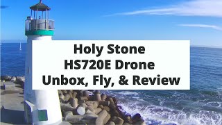 REVIEW Holy Stone HS720E GPS Drone with 4K  Great Value Drone for Beginners [upl. by Ayokahs561]