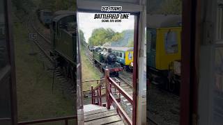 Signal box view of GWR Prairie 5199 on Battlefield Line steamtrain railway train steam heritage [upl. by Enaed]