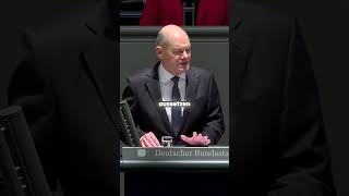 Unterstützung für die Ukraine Regierungserklärung von Bundeskanzler Olaf Scholz [upl. by Eenerb]