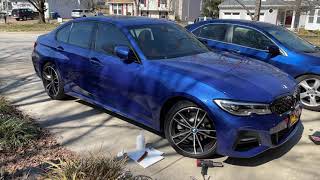 BMW G20 Color Match Reflectors How ToDIY iND 3Series [upl. by Brigida]