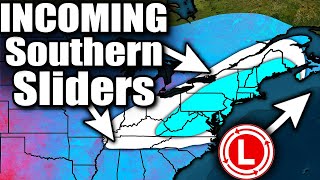 Models Showing Multiple Potential Snowstorms [upl. by Hayley]