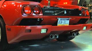 Lamborghini Diablo Fabspeed Supersport Exhaust Demo [upl. by Ennasor96]