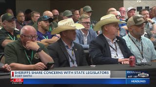 Sheriffs share concerns with state legislators [upl. by Winzler]