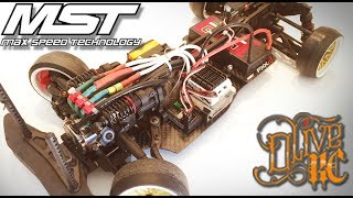 RC DRIFT CAR quotMST FXXquot HOMEMADE CHASSIS [upl. by Melena7]