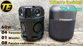 Whats inside Tronsmart Element T6 Max 60W Bluetooth Speaker [upl. by Rentschler]