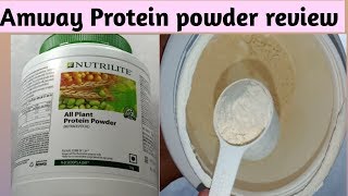 Amway Protein powder review  Amway [upl. by Auqinahc]