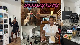 WEEKLY VLOG Hanging out with my friends New bag lots of cooking going to the gym amp life lately💐 [upl. by Khalsa400]