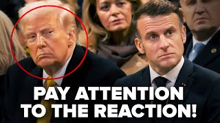 🤯Check out TRUMPs reaction This musical piece amazed everyone at the Notre Dame opening [upl. by Lemire285]