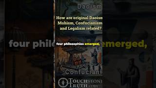 Daoism Mohism Confucianism and Legalism in 1 Minute shorts [upl. by Imoan]