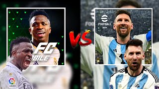 eFootball™ 2024 Mobile Vs FC MOBILE 24 COMPARISON GRAPHICS ANIMATION CELEBRATIONS [upl. by Blythe]