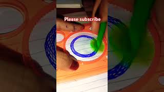 Blue colour spirograph art easy satisfying spirograph spiroart art oddlysatisfying [upl. by Ayat]