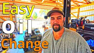 Made Easy  Honda Rancher ATV 350 4x4 Oil Change [upl. by Weil]