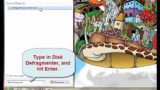 How to Defragment Your Disk Drive Volumes in Windows7mp4 [upl. by Ilil]