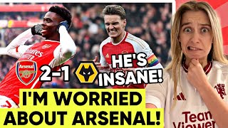 Bloody Arsenal Win Again FFS Odegaard amp Saka Incredible Arsenal 21 Wolves Reaction [upl. by Prady]