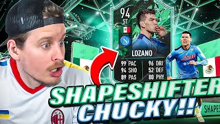 Lozano but hes a STRIKER 94 Shapeshifters Lozano Review FIFA 22 Ultimate Team [upl. by Krenek]