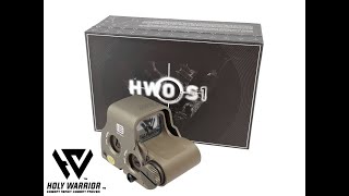 Eotech EXPS3 558 Holy Warrior S1 Clone Red Dot Sight Unboxing [upl. by Daye692]