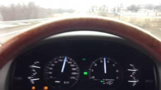 LEXUS LX470 acceleration top speed 0180 [upl. by Jara]