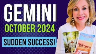 GEMINI  TRUST Your Path Brings Destined SUCCESS  OCTOBER 2024 TAROT READING [upl. by Feigin708]