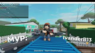 ROBLOX  Weaponry Gameplay  Nuketown amp Crossroads [upl. by Hut]