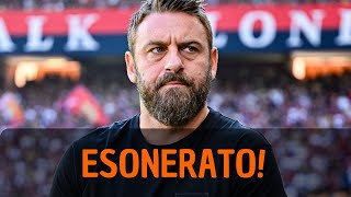 DANIELE DE ROSSI ESONERATO DALLA ROMA ESONERO COMPLETAMENTE SENZA SENSO MA PERCHÉ [upl. by Wolgast503]