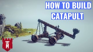 Besiege  How to build  Catapult [upl. by Enitnemelc]