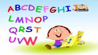 Rhymes for Learning English with Lyrics  The Alphabet [upl. by Waxler797]