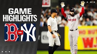 Red Sox vs Yankees Game Highlights 91224  MLB Highlights [upl. by Reinar]