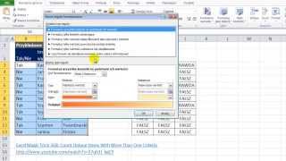 Excel  Formatowanie warunkowe 1 występowanie głosu Tak dla imienia i nazwiska  sztuczki 50 [upl. by Dewey]