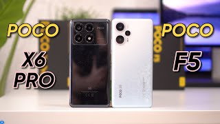 Poco X6 Pro VS Poco F5 ¿CUAL es MEJOR COMPRA [upl. by Laurence]