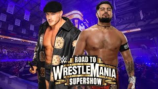 WWE Live Road to WrestleMania Ridge Holland vs Cruz del Toro  03052023 Kitchener Canada [upl. by Earley207]