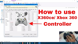 How to Use X360cexbox360 controller emulator [upl. by Wilkison]