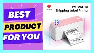 Phomemo 241 Bluetooth Thermal Label Printer [upl. by Utir]