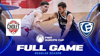 Cholet Basket v Fribourg Olympic  Full Basketball Game  FIBA Europe Cup 202425 [upl. by Llevel]